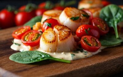 Tuscan Butter Scallops