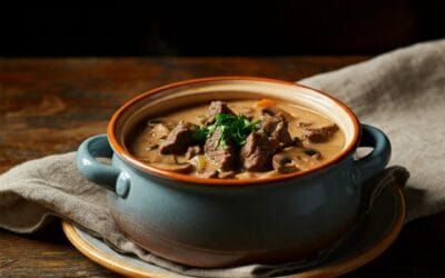 Beef Stroganoff Soup
