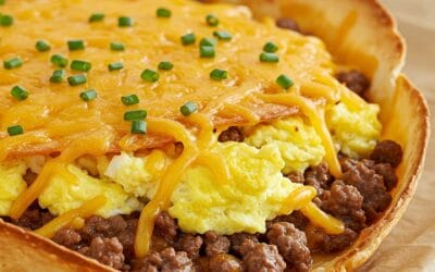 Breakfast Crunchwrap Casserole