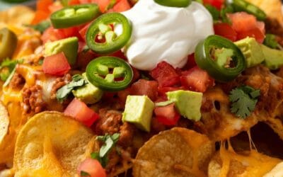 Loaded Potato Chip Nachos